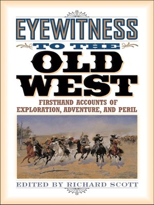 cover image of Eyewitness to the Old West